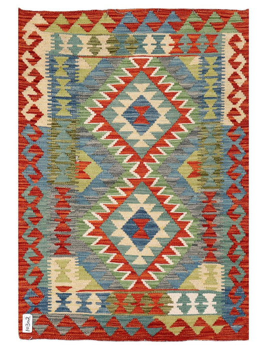 Maimana Kilim - 124 x 85 cm